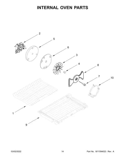 INTERNAL OVEN PARTS