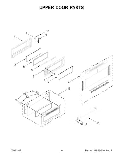 UPPER DOOR PARTS