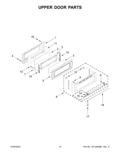 UPPER DOOR PARTS