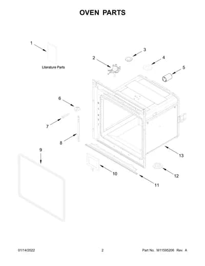 OVEN PARTS
