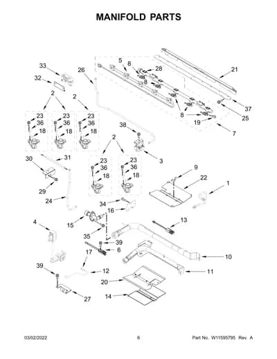 MANIFOLD PARTS