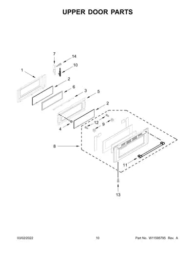 UPPER DOOR PARTS