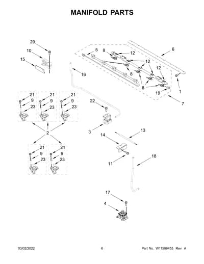 MANIFOLD PARTS