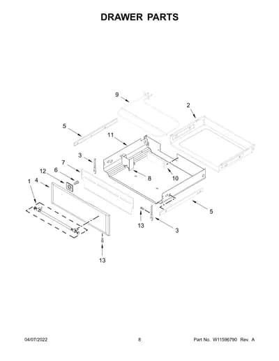 DRAWER PARTS
