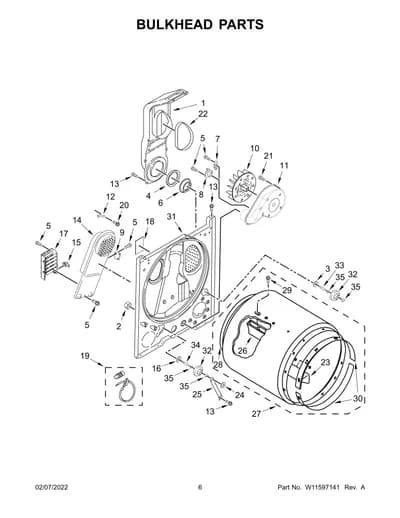BULKHEAD PARTS
