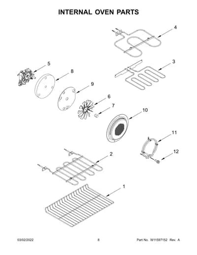 INTERNAL OVEN PARTS