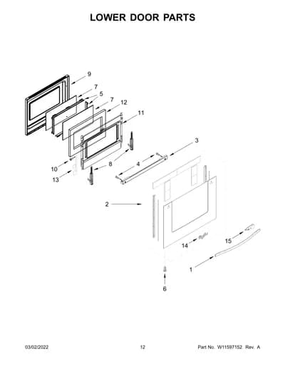 LOWER DOOR PARTS