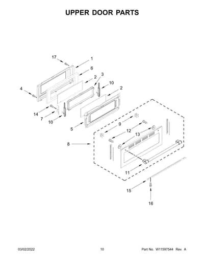 UPPER DOOR PARTS