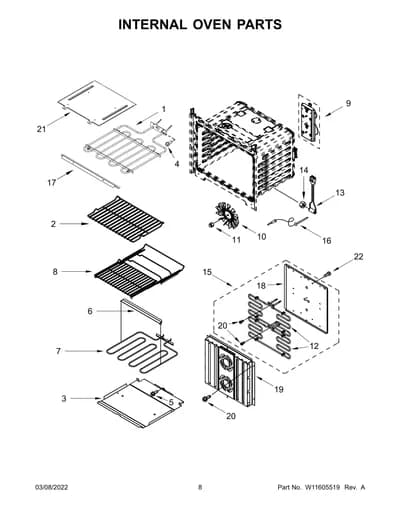 INTERNAL OVEN PARTS