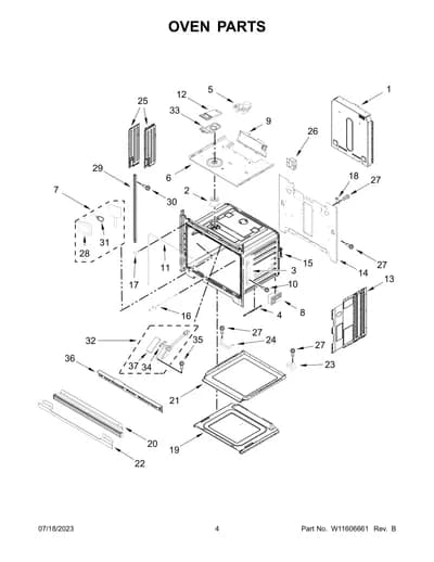 OVEN PARTS