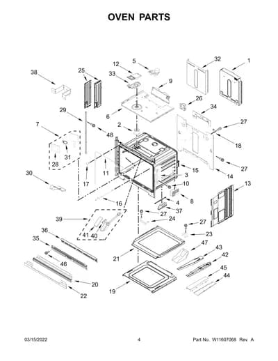 OVEN PARTS