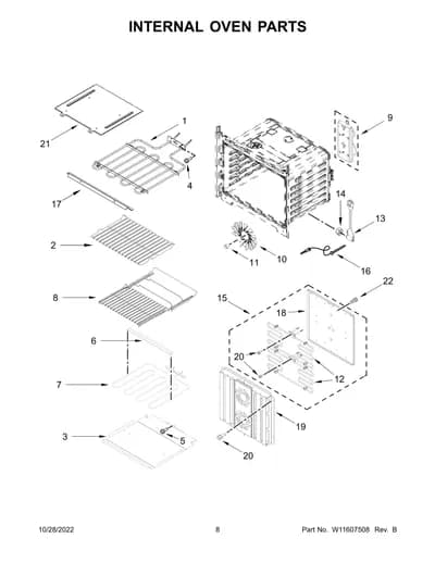INTERNAL OVEN PARTS