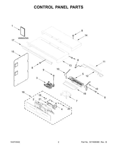 CONTROL PANEL PARTS
