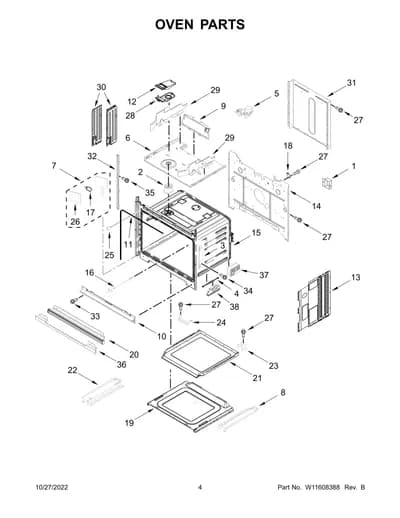 OVEN PARTS