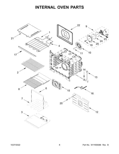INTERNAL OVEN PARTS