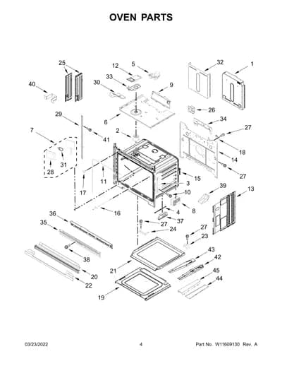 OVEN PARTS