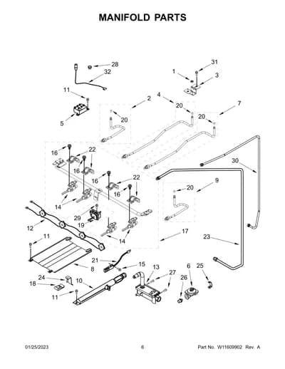 MANIFOLD PARTS