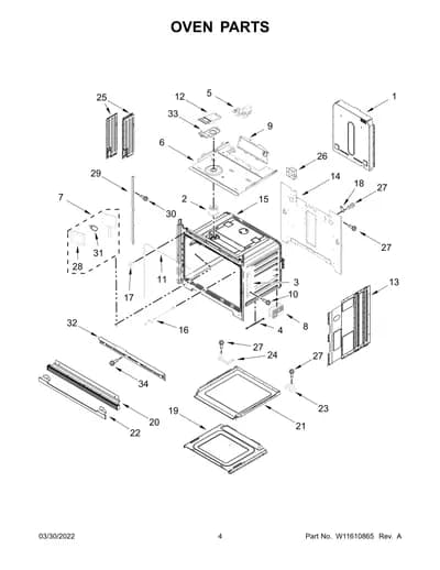 OVEN PARTS