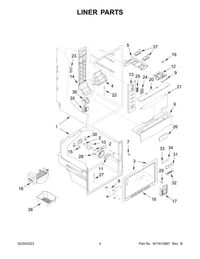LINER PARTS