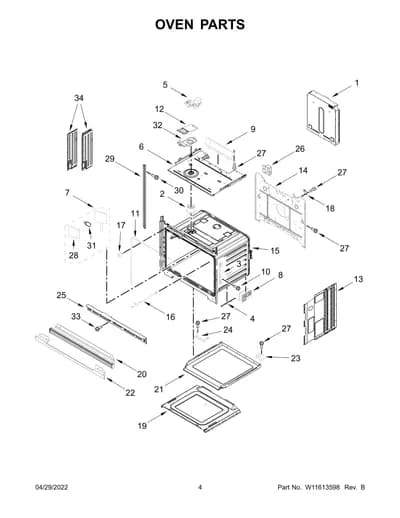 OVEN PARTS