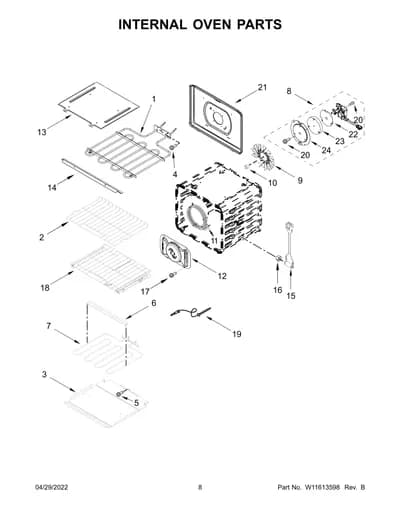 INTERNAL OVEN PARTS