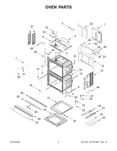 OVEN PARTS