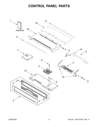 CONTROL PANEL PARTS
