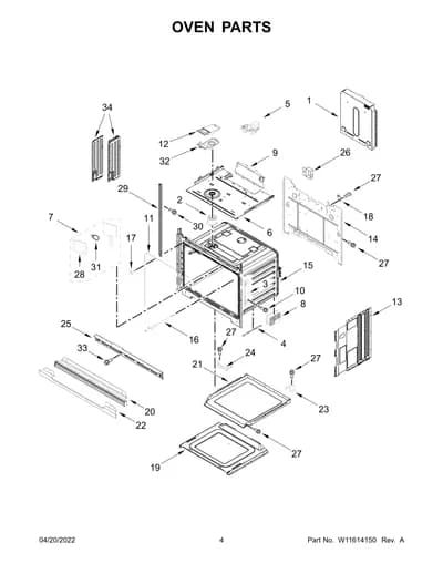 OVEN PARTS