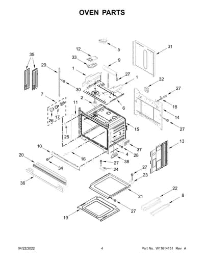 OVEN PARTS