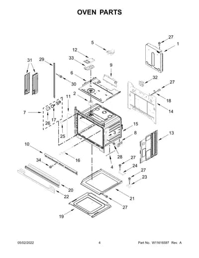OVEN PARTS