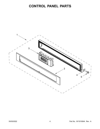 CONTROL PANEL PARTS