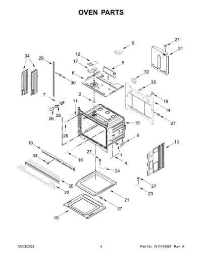 OVEN PARTS