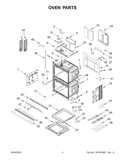 OVEN PARTS