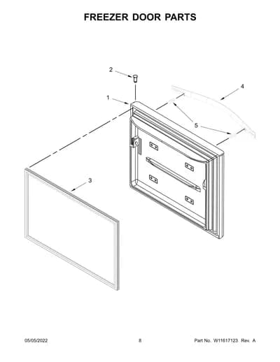 FREEZER DOOR PARTS