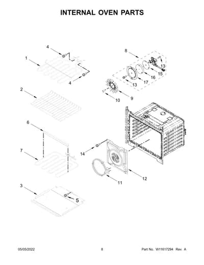 INTERNAL OVEN PARTS