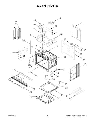 OVEN PARTS