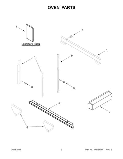 OVEN PARTS