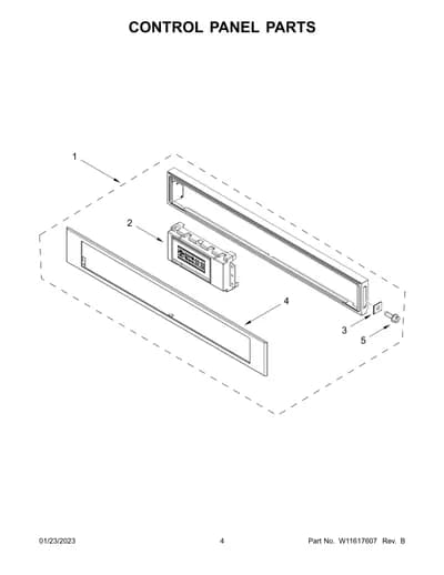 CONTROL PANEL PARTS