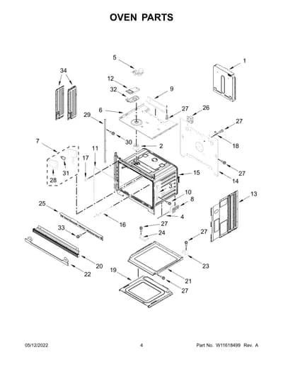 OVEN PARTS