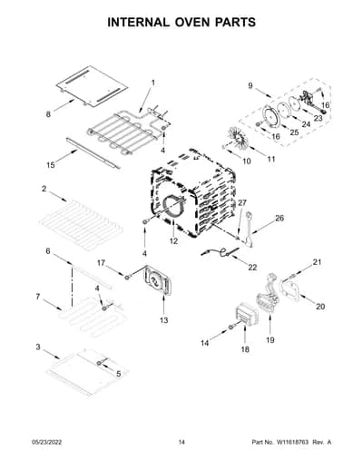 INTERNAL OVEN PARTS