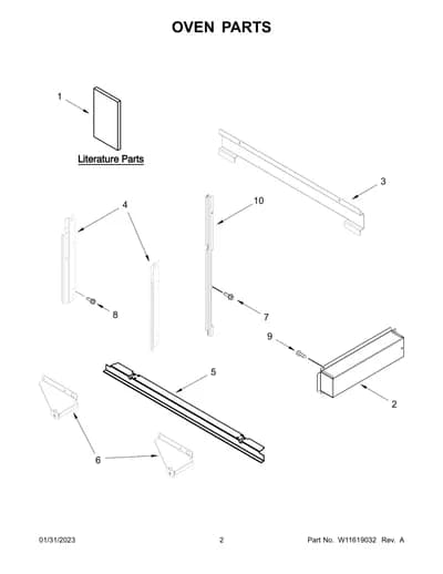 OVEN PARTS