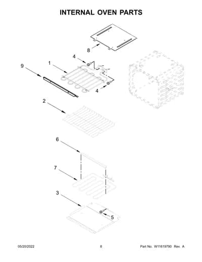INTERNAL OVEN PARTS