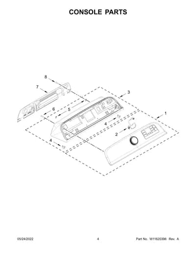 CONSOLE PARTS