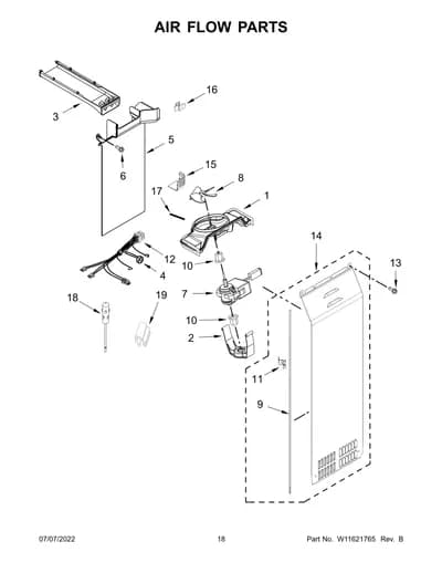 AIR FLOW PARTS