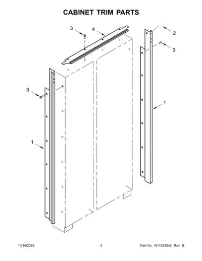 CABINET TRIM PARTS