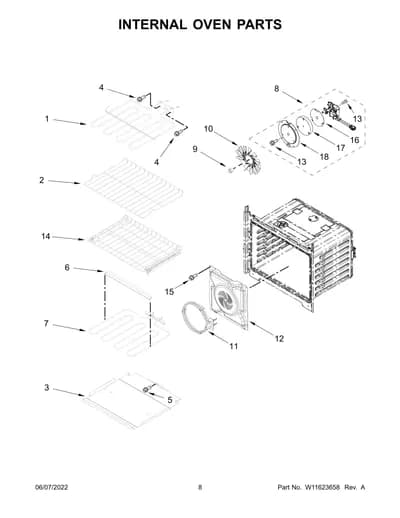 INTERNAL OVEN PARTS