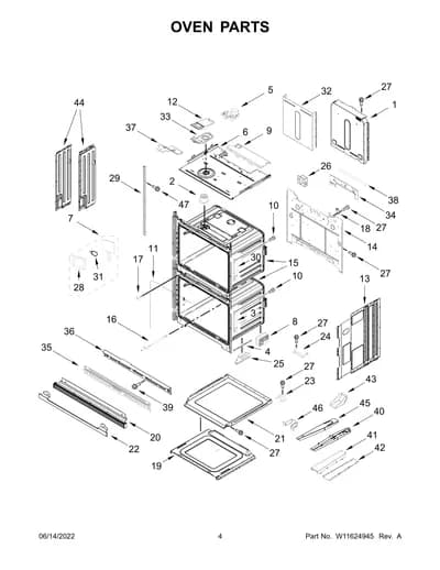 OVEN PARTS