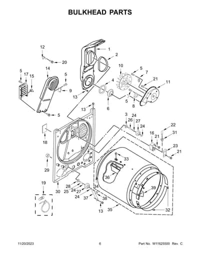 BULKHEAD PARTS