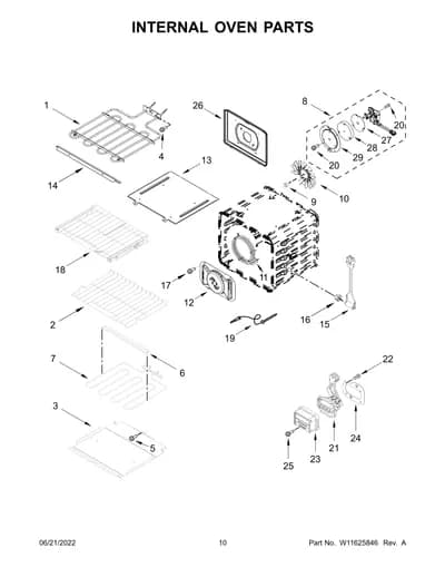 INTERNAL OVEN PARTS