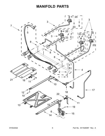 MANIFOLD PARTS